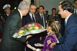 Il Presidente della Repubblica Francesco Cossiga in visita di Stato in Algeria (12 - 14 novembre 1989)