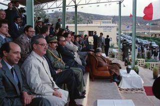 Il Presidente della Repubblica Francesco Cossiga in visita di Stato in Algeria (12 - 14 novembre 1989)