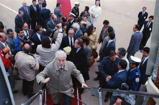 Il Presidente della Repubblica Francesco Cossiga in visita di Stato in Algeria (12 - 14 novembre 1989)