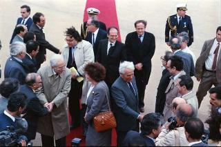 Il Presidente della Repubblica Francesco Cossiga in visita di Stato in Algeria (12 - 14 novembre 1989)