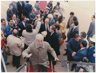 Il Presidente della Repubblica Francesco Cossiga in visita di Stato in Algeria (12 - 14 novembre 1989)
