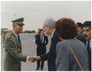 Il Presidente della Repubblica Francesco Cossiga in visita di Stato in Algeria (12 - 14 novembre 1989)