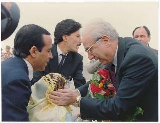 Il Presidente della Repubblica Francesco Cossiga in visita di Stato in Algeria (12 - 14 novembre 1989)