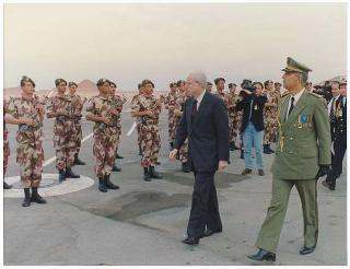Il Presidente della Repubblica Francesco Cossiga in visita di Stato in Algeria (12 - 14 novembre 1989)