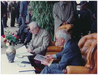 Il Presidente della Repubblica Francesco Cossiga in visita di Stato in Algeria (12 - 14 novembre 1989)