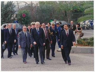 Il Presidente della Repubblica Francesco Cossiga in visita di Stato in Algeria (12 - 14 novembre 1989)
