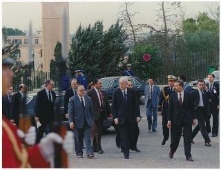 Il Presidente della Repubblica Francesco Cossiga in visita di Stato in Algeria (12 - 14 novembre 1989)