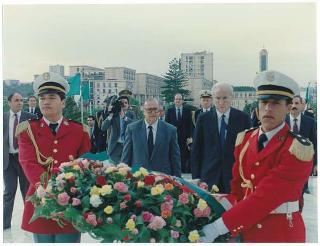 Il Presidente della Repubblica Francesco Cossiga in visita di Stato in Algeria (12 - 14 novembre 1989)