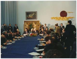 Il Presidente della Repubblica Francesco Cossiga in visita di Stato in Algeria (12 - 14 novembre 1989)