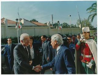 Il Presidente della Repubblica Francesco Cossiga in visita di Stato in Algeria (12 - 14 novembre 1989)