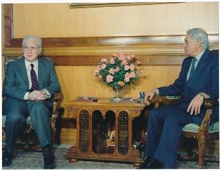 Il Presidente della Repubblica Francesco Cossiga in visita di Stato in Algeria (12 - 14 novembre 1989)