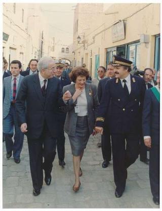Il Presidente della Repubblica Francesco Cossiga in visita di Stato in Algeria (12 - 14 novembre 1989)