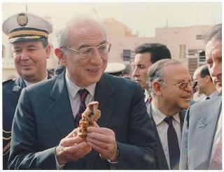 Il Presidente della Repubblica Francesco Cossiga in visita di Stato in Algeria (12 - 14 novembre 1989)