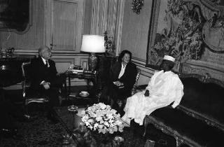 Incontro con il Presidente della Repubblica del Ciad Hissène Habré