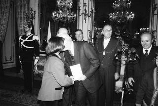Incontro con la giunta esecutiva del Centro nazionale per la bontà nella scuola, e i vincitori del 39° Premio "Livio Tempesta"