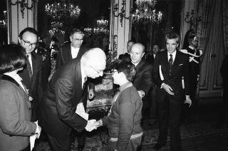 Incontro con la giunta esecutiva del Centro nazionale per la bontà nella scuola, e i vincitori del 39° Premio "Livio Tempesta"