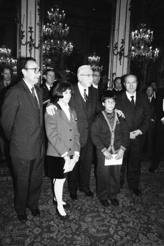 Incontro con la giunta esecutiva del Centro nazionale per la bontà nella scuola, e i vincitori del 39° Premio "Livio Tempesta"