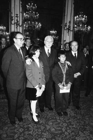 Incontro con la giunta esecutiva del Centro nazionale per la bontà nella scuola, e i vincitori del 39° Premio "Livio Tempesta"