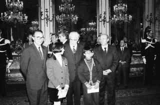 Incontro con la giunta esecutiva del Centro nazionale per la bontà nella scuola, e i vincitori del 39° Premio "Livio Tempesta"