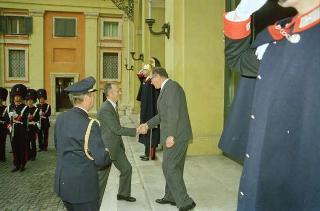 Incontro e colazione offerta dal Presidente della Repubblica Francesco Cossiga in onore delle Loro Maestà i Reali del Belgio