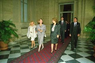 Incontro e colazione offerta dal Presidente della Repubblica Francesco Cossiga in onore delle Loro Maestà i Reali del Belgio