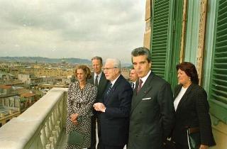 Incontro e colazione offerta dal Presidente della Repubblica Francesco Cossiga in onore delle Loro Maestà i Reali del Belgio