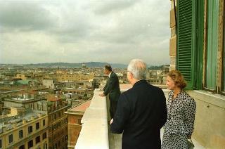 Incontro e colazione offerta dal Presidente della Repubblica Francesco Cossiga in onore delle Loro Maestà i Reali del Belgio