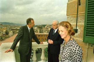 Incontro e colazione offerta dal Presidente della Repubblica Francesco Cossiga in onore delle Loro Maestà i Reali del Belgio