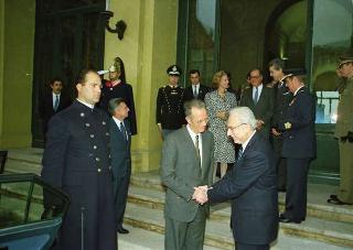 Incontro e colazione offerta dal Presidente della Repubblica Francesco Cossiga in onore delle Loro Maestà i Reali del Belgio