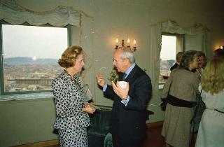 Incontro e colazione offerta dal Presidente della Repubblica Francesco Cossiga in onore delle Loro Maestà i Reali del Belgio