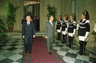 Incontro e colazione offerta dal Presidente della Repubblica Francesco Cossiga in onore delle Loro Maestà i Reali del Belgio