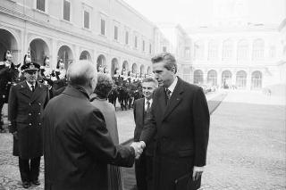 Visita di Stato del Presidente Michail Gorbaciov e la signora Raissa Gorbaciova