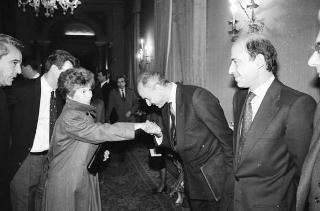 Visita di Stato del Presidente Michail Gorbaciov e la signora Raissa Gorbaciova