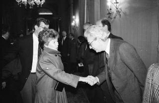 Visita di Stato del Presidente Michail Gorbaciov e la signora Raissa Gorbaciova