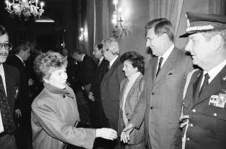 Visita di Stato del Presidente Michail Gorbaciov e la signora Raissa Gorbaciova
