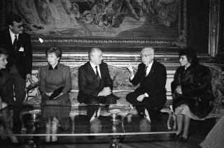 Visita di Stato del Presidente Michail Gorbaciov e la signora Raissa Gorbaciova