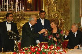 Visita di Stato del Presidente Michail Gorbaciov e la signora Raissa Gorbaciova
