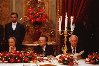 Visita di Stato del Presidente Michail Gorbaciov e la signora Raissa Gorbaciova