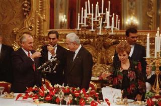 Visita di Stato del Presidente Michail Gorbaciov e la signora Raissa Gorbaciova