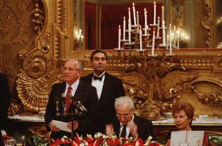 Visita di Stato del Presidente Michail Gorbaciov e la signora Raissa Gorbaciova