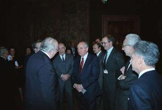 Visita di Stato del Presidente Michail Gorbaciov e la signora Raissa Gorbaciova