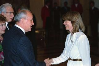 Visita di Stato del Presidente Michail Gorbaciov e la signora Raissa Gorbaciova