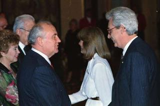 Visita di Stato del Presidente Michail Gorbaciov e la signora Raissa Gorbaciova