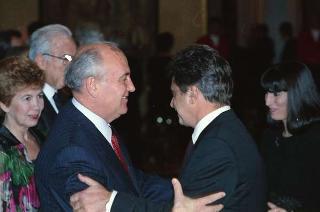 Visita di Stato del Presidente Michail Gorbaciov e la signora Raissa Gorbaciova
