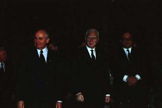 Visita di Stato del Presidente Michail Gorbaciov e la signora Raissa Gorbaciova