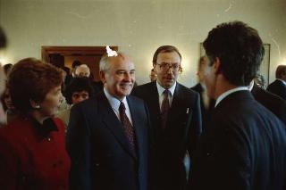 Visita di Stato del Presidente Michail Gorbaciov e la signora Raissa Gorbaciova