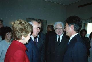Visita di Stato del Presidente Michail Gorbaciov e la signora Raissa Gorbaciova