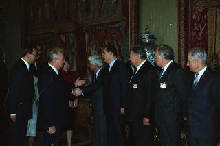 Visita di Stato del Presidente Michail Gorbaciov e la signora Raissa Gorbaciova