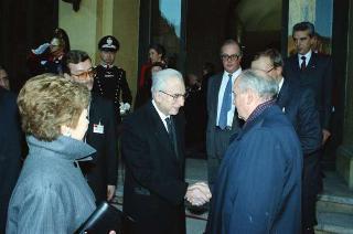 Visita di Stato del Presidente Michail Gorbaciov e la signora Raissa Gorbaciova