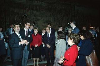 Visita di Stato del Presidente Michail Gorbaciov e la signora Raissa Gorbaciova